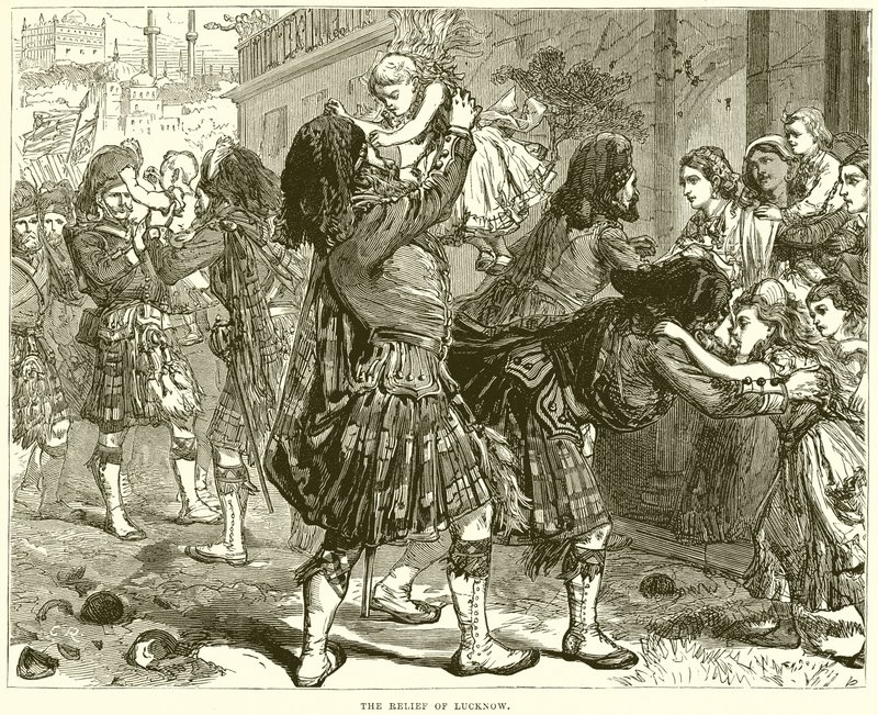 O alívio de Lucknow de English School