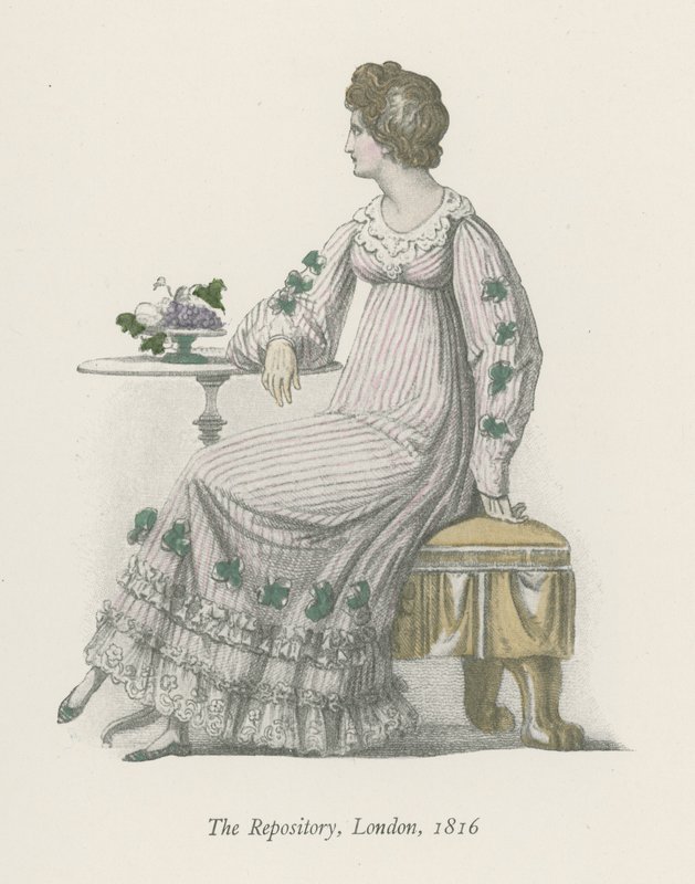 O Repositório, Londres, 1816 de English School