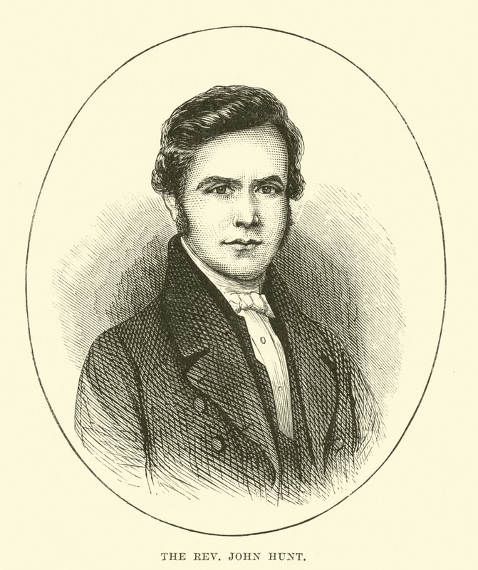 O reverendo John Hunt de English School