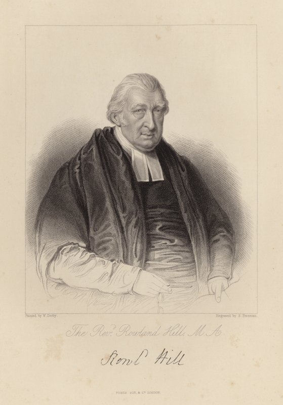 O Reverendo Rowland Hill de English School