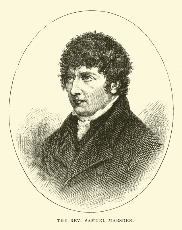 O reverendo Samuel Marsden de English School