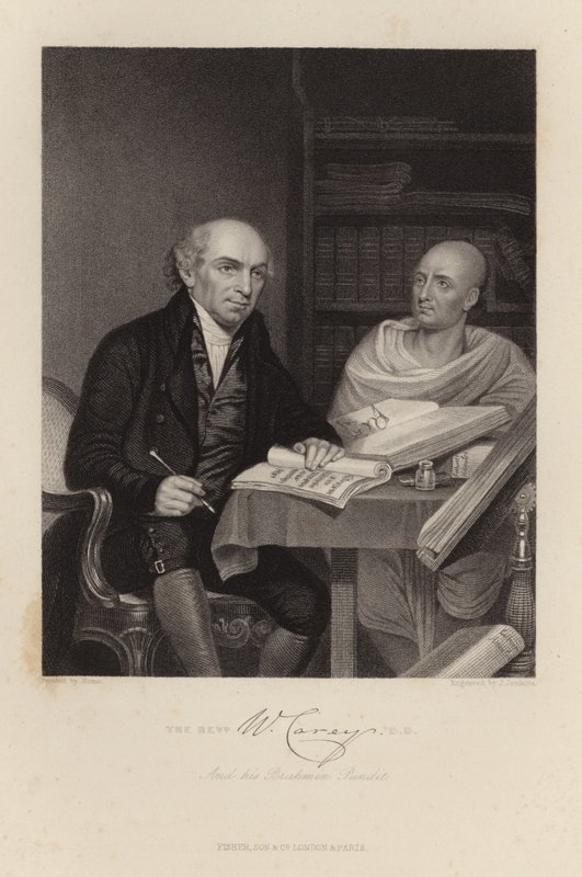 O reverendo William Carey de English School