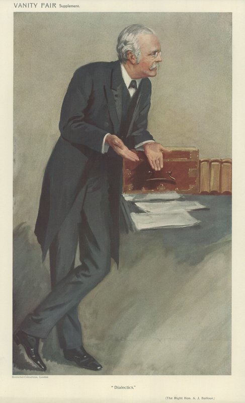 O certo honorável AJ Balfour, de English School