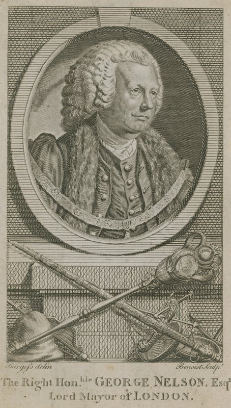 O excelentíssimo George Nelson, Lord Mayor de Londres de English School
