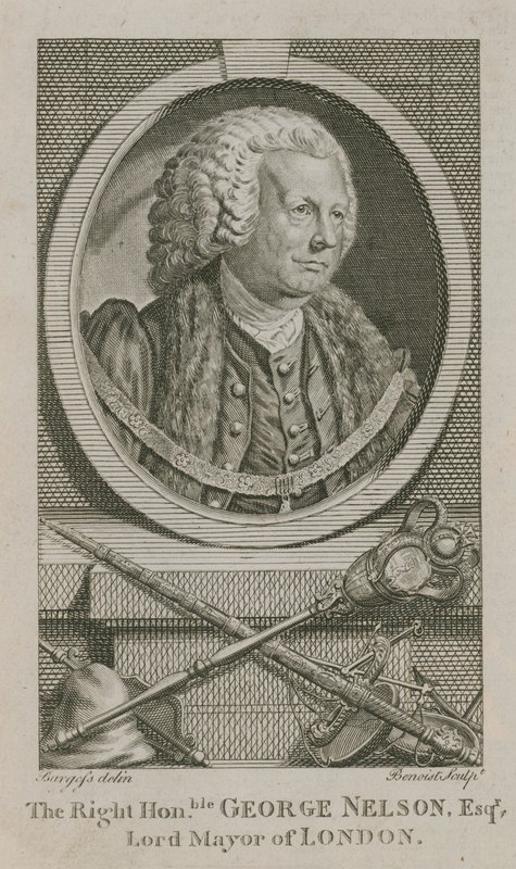 O excelentíssimo George Nelson, Lord Mayor de Londres de English School