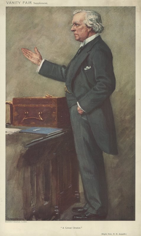O Honorável Herbert Henry Asquith de English School