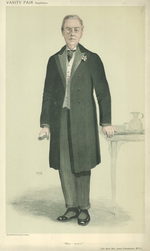 O Honorável Joseph Chamberlain de English School