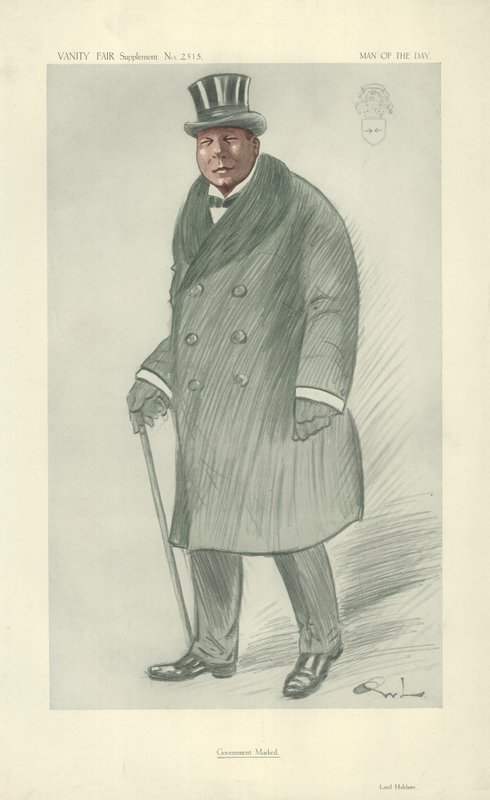 O honrado Richard Burdon Haldane de English School
