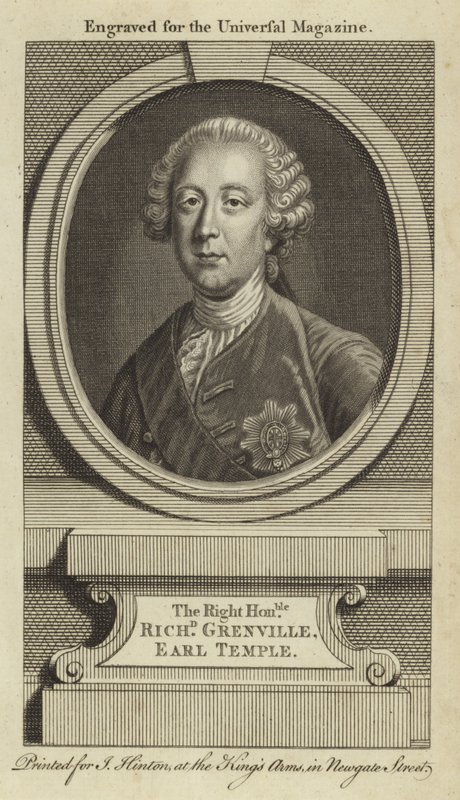 O honrado Richard Grenville, Earl Temple de English School