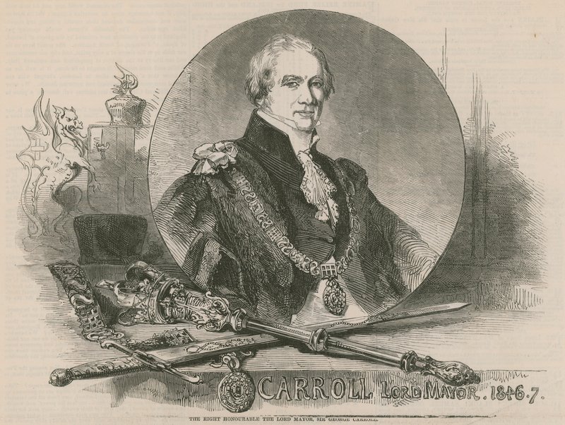 O Honorável Senhor Prefeito Sir George Carroll de English School
