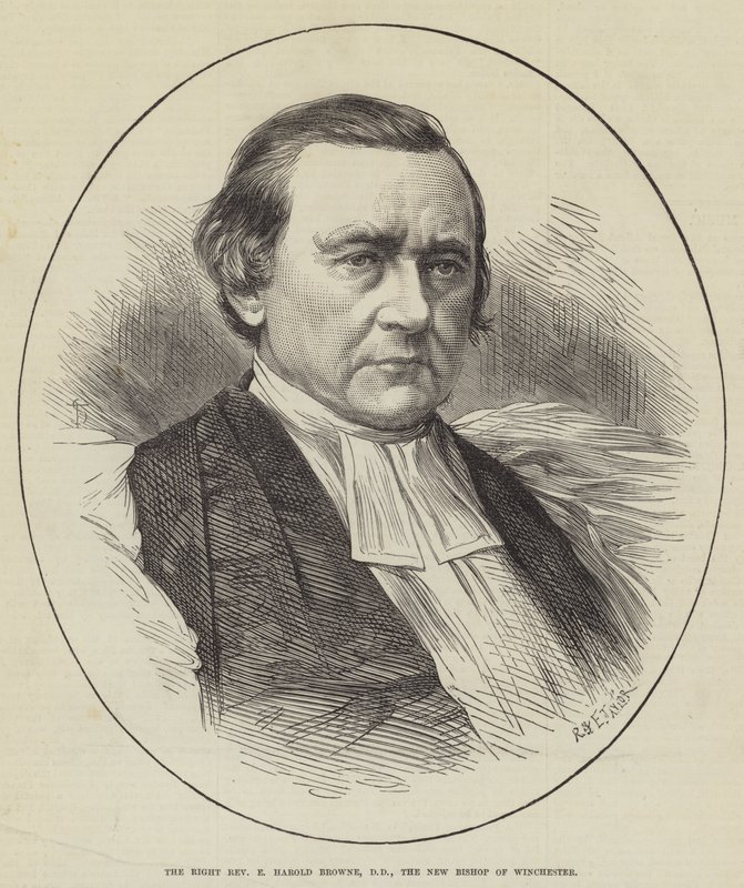 O Reverendo Direito E Harold Browne, DD, o Novo Bispo de Winchester (gravura) de English School