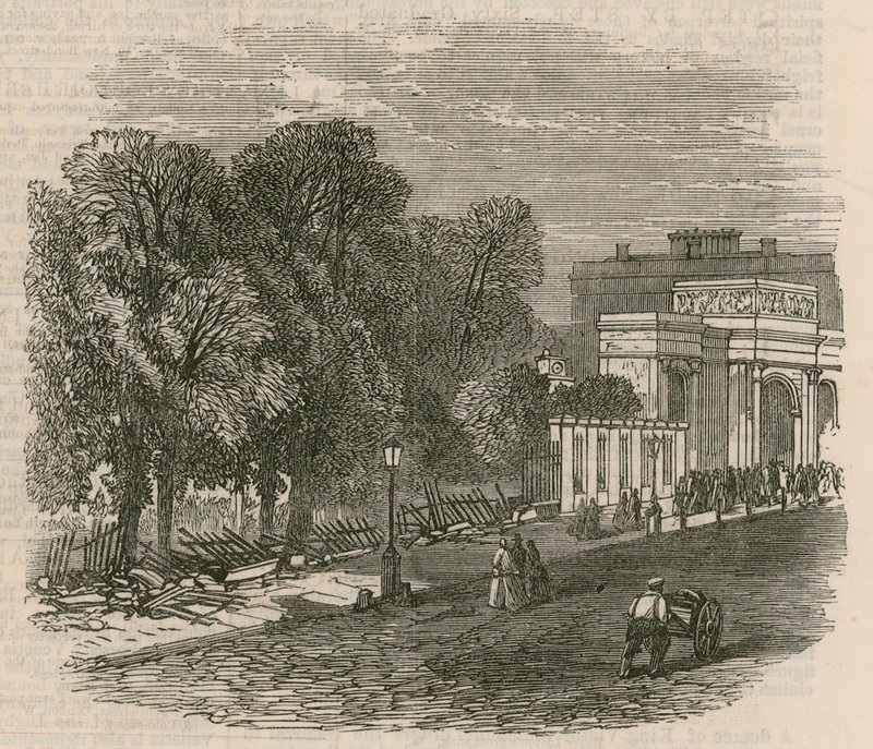 The Riot in Hyde Park: As grades quebradas no Hyde Park Corner de English School