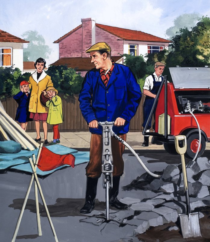 The Road Digger de English School