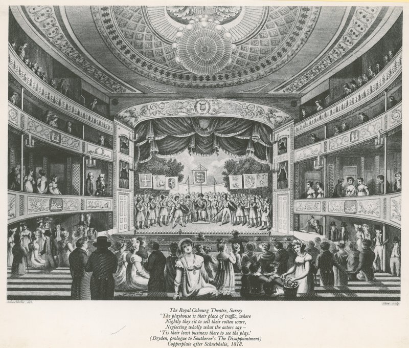 O teatro real cobourg, surrey de English School