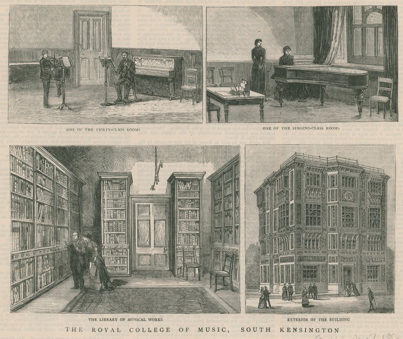 O Colégio Real de Música, South Kensington de English School