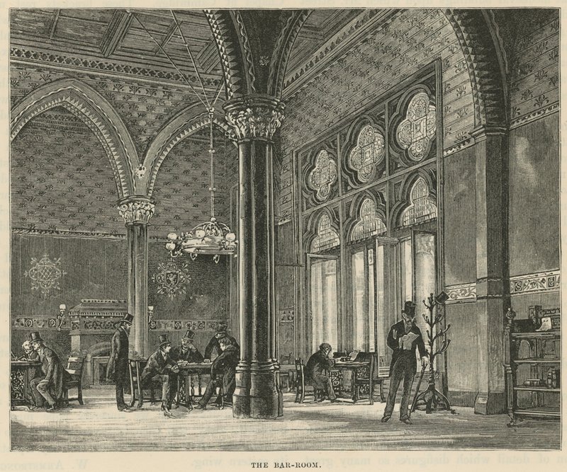Os Tribunais Reais de Justiça: The Bar Room de English School