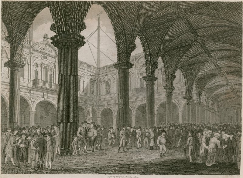 The Royal Exchange, Londres de English School