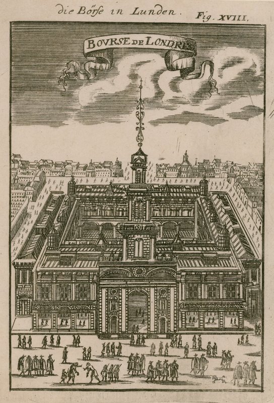 The Royal Exchange, Londres de English School