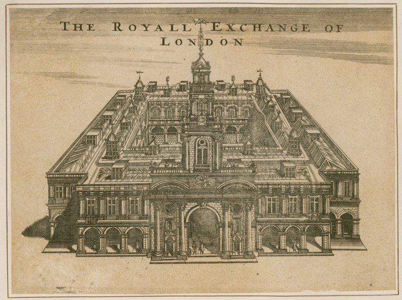 The Royal Exchange, Londres de English School