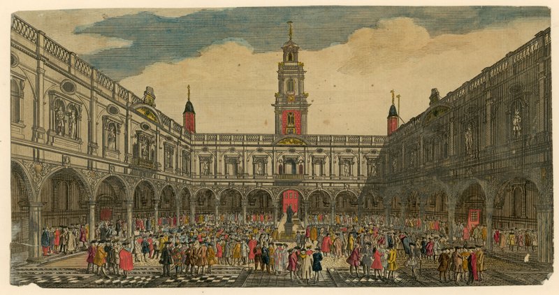 The Royal Exchange, Londres de English School