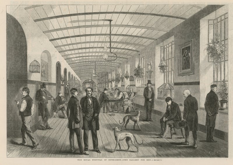 O Hospital Real de Belém - a galeria para homens de English School