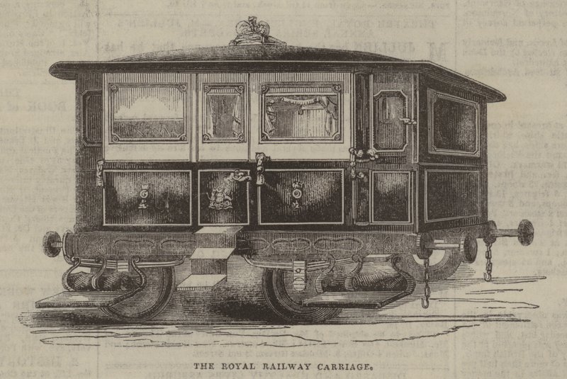 O transporte ferroviário real de English School