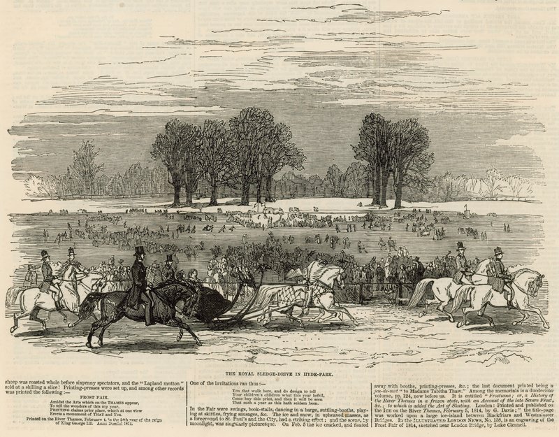 O Royal Sledge Drive no Hyde Park de English School