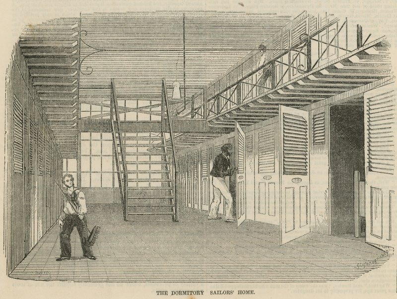 The Sailors Home, Ratcliff: O Dormitório de English School