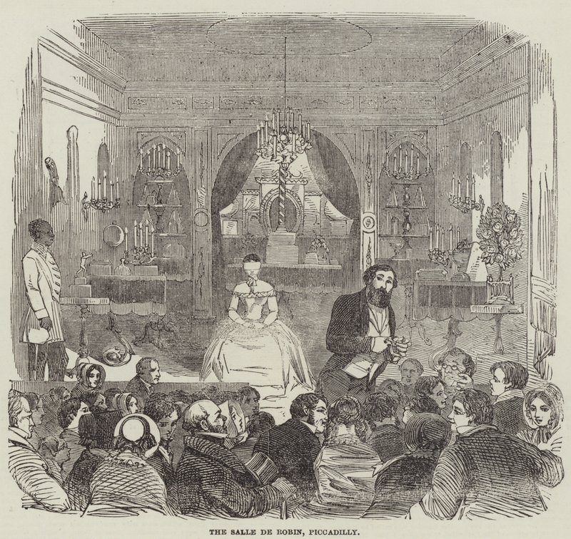 A Salle de Robin, Piccadilly (gravura) de English School