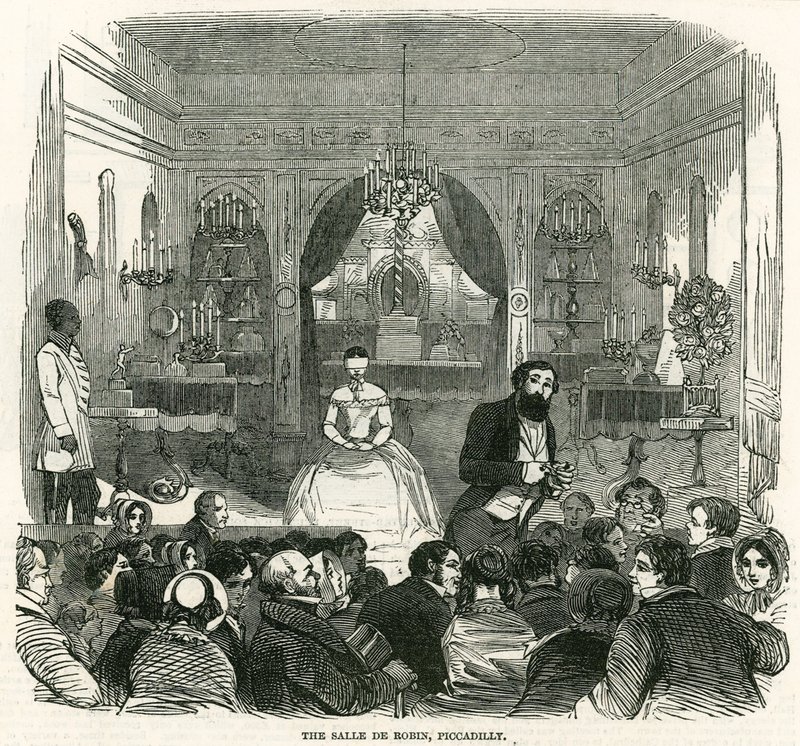 A, salle, de, robin, piccadilly, londres de English School