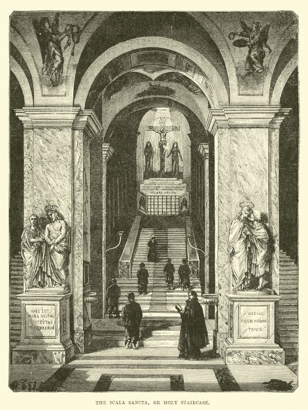 O Scala Sancta, ou Escadaria Sagrada de English School