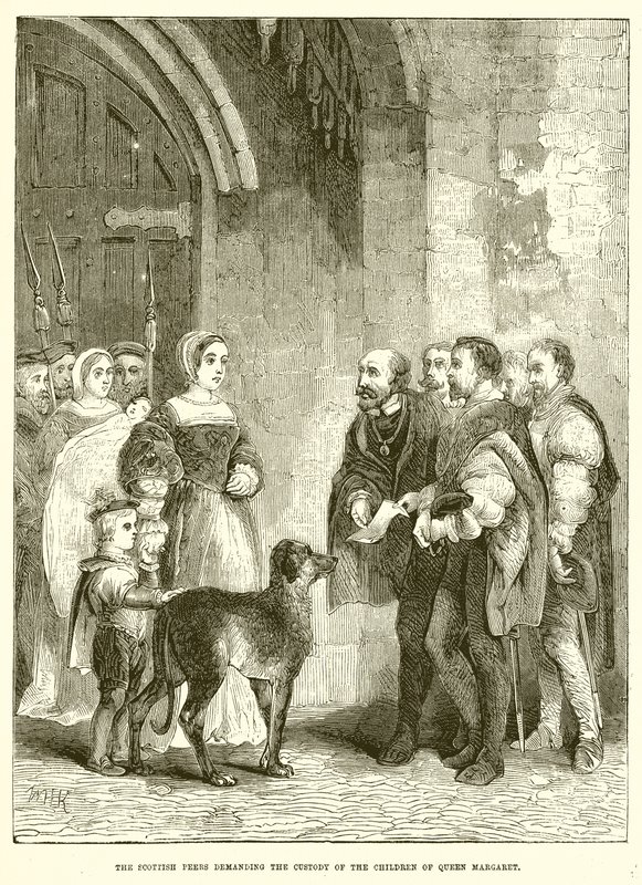 Os pares escoceses que exigem a custódia dos filhos da rainha Margaret de English School
