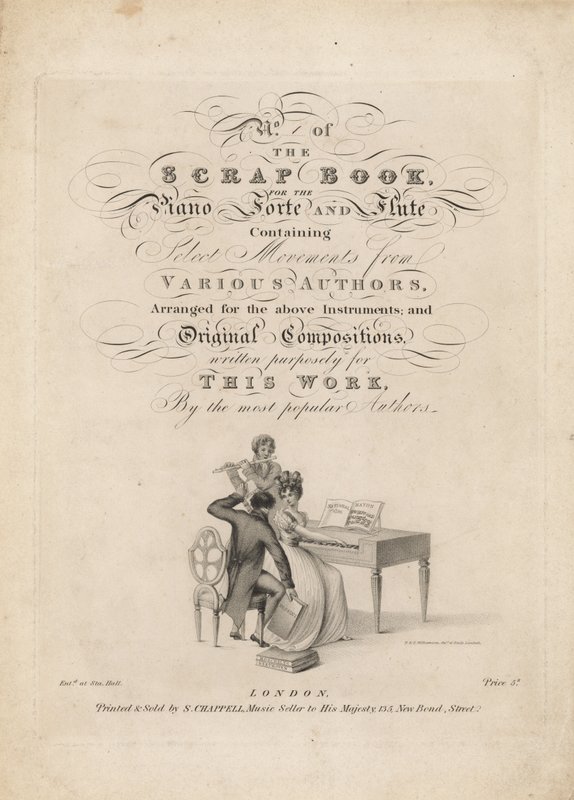 O Livro de Sucatas do Piano Forte e Flauta de English School