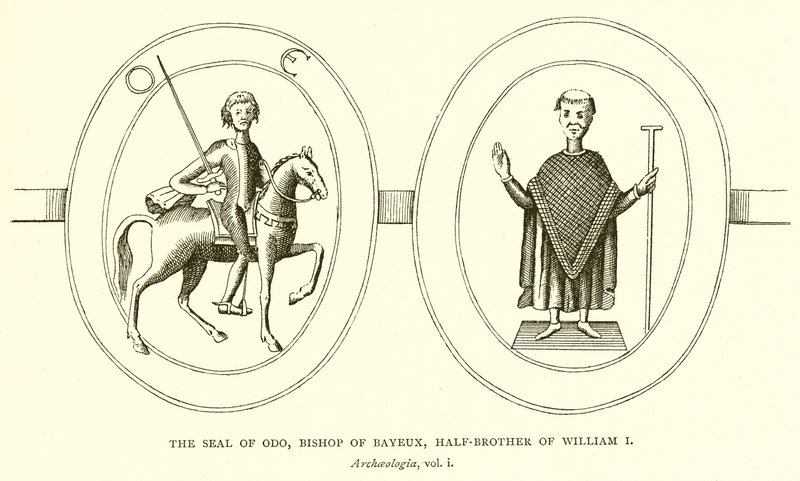 O selo de Odo, bispo de Bayeux, meio irmão de Guilherme I de English School
