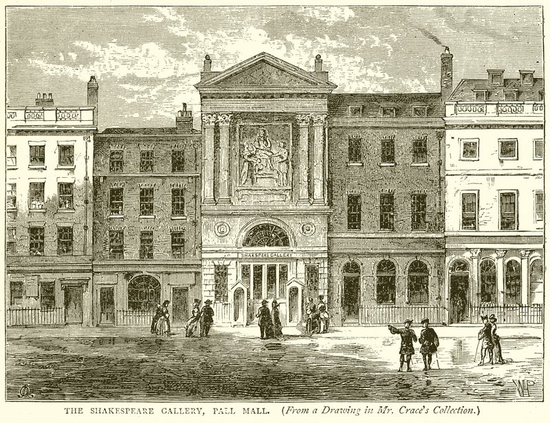 A galeria de Shakespeare, Pall Mall de English School