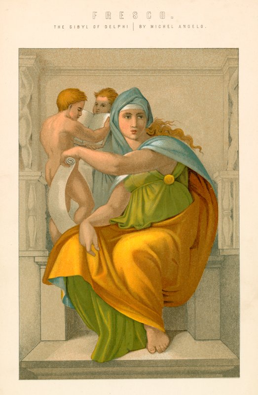 A Sibila de Delphi de English School