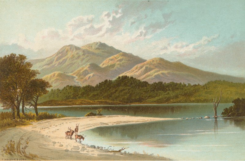 A vertente de prata - Loch Katrine de English School