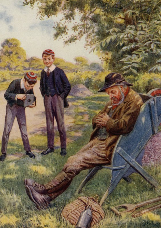 A Bela Adormecida (cor litho) de English School