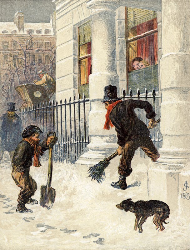 Os varredores de neve de English School