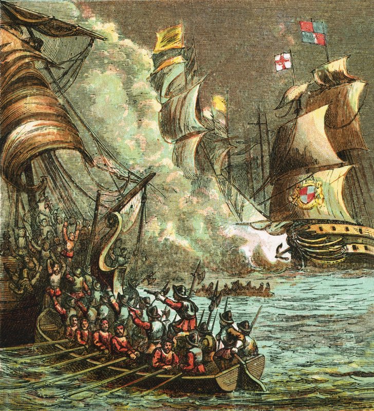 A armada espanhola de English School