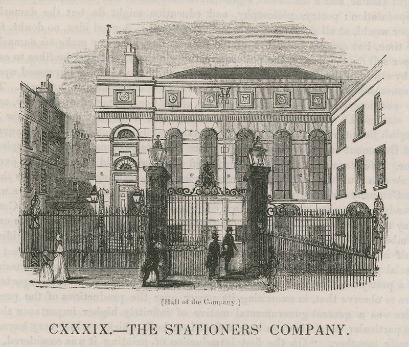 The Stationers Company: Salão da Companhia de English School