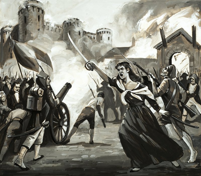 O assalto da Bastilha de English School