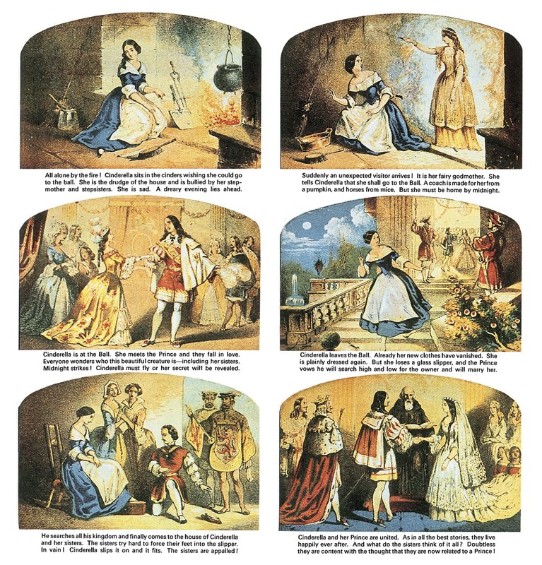 A história da Cinderela de English School