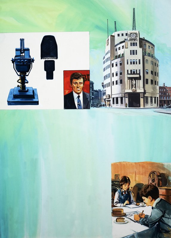 A história do rádio de English School
