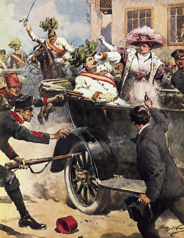 A história da primeira guerra mundial de English School