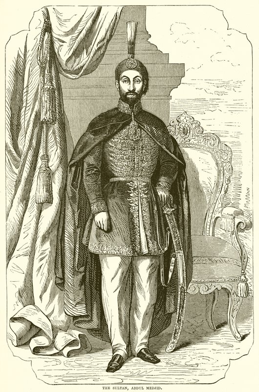 O sultão Abdul Medjid de English School