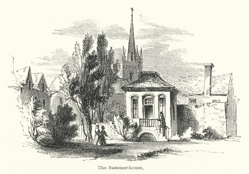 A Casa de Verão (gravura) de English School