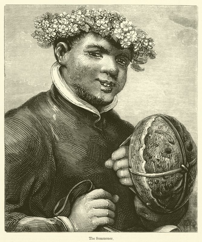 O invocador (gravura) de English School