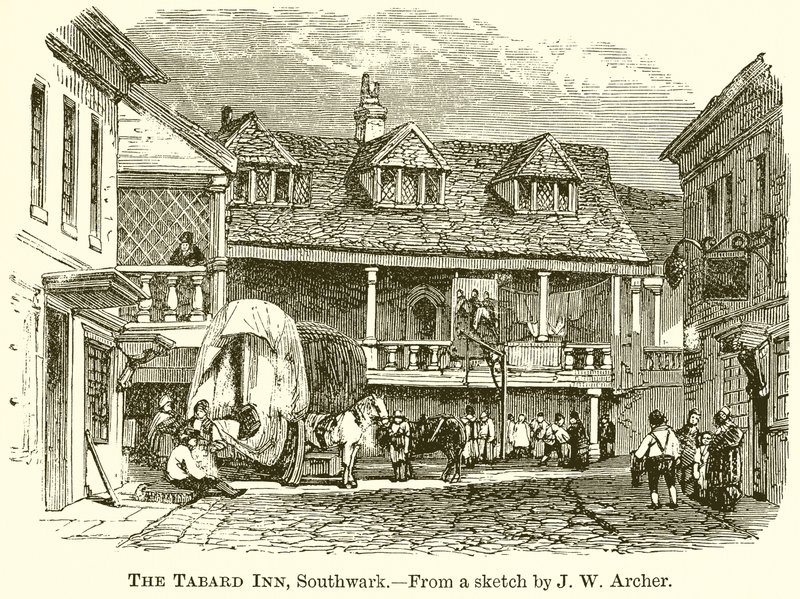 O Tabard Inn, Sourthwark de English School