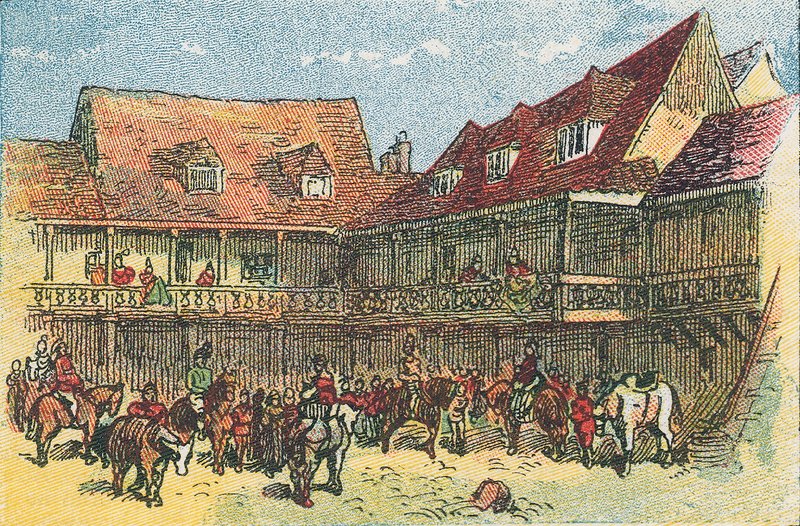 The Tabbard Inn, Southwark de English School